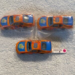 NWT Viacom ERTL Nickelodeon Nick Jr Go Diego Go Toy Race Car 2008 Set of 3